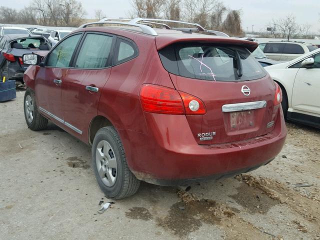 JN8AS5MT9FW655607 - 2015 NISSAN ROGUE SELE BURGUNDY photo 3