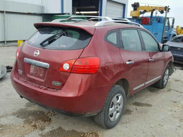 JN8AS5MT9FW655607 - 2015 NISSAN ROGUE SELE BURGUNDY photo 4