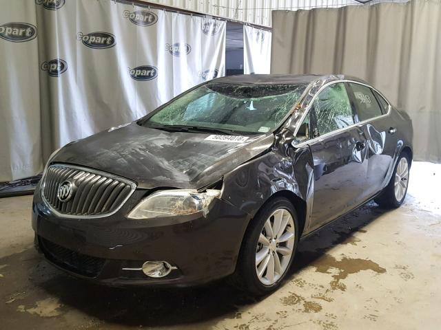 1G4PP5SK9C4190721 - 2012 BUICK VERANO BROWN photo 2