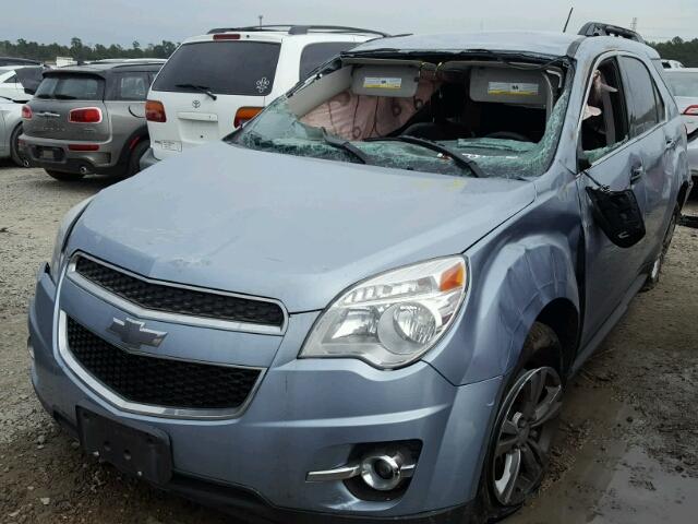 2GNFLCE3XE6207619 - 2014 CHEVROLET EQUINOX LT BLUE photo 2