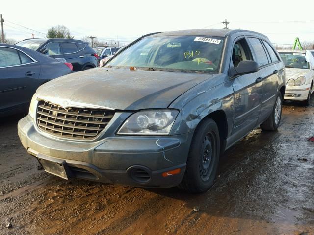 2C4GM48L95R332816 - 2005 CHRYSLER PACIFICA GREEN photo 2