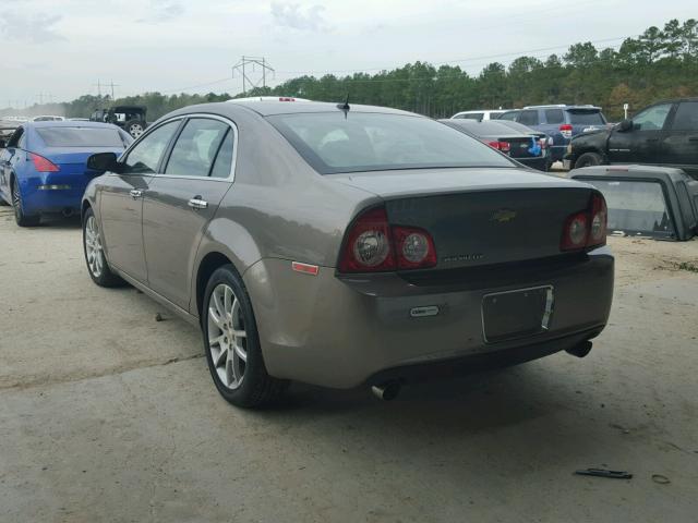 1G1ZE5E73AF141793 - 2010 CHEVROLET MALIBU LTZ 棕色 照片 3
