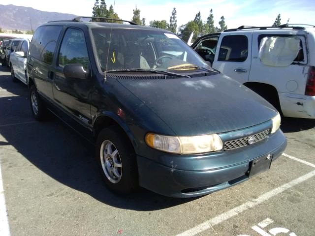 4N2ZN1118WD820394 - 1998 NISSAN QUEST XE GREEN photo 1