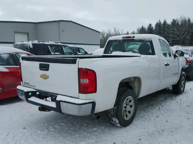 1GCEC14X38Z324352 - 2008 CHEVROLET SILVERADO WHITE photo 4