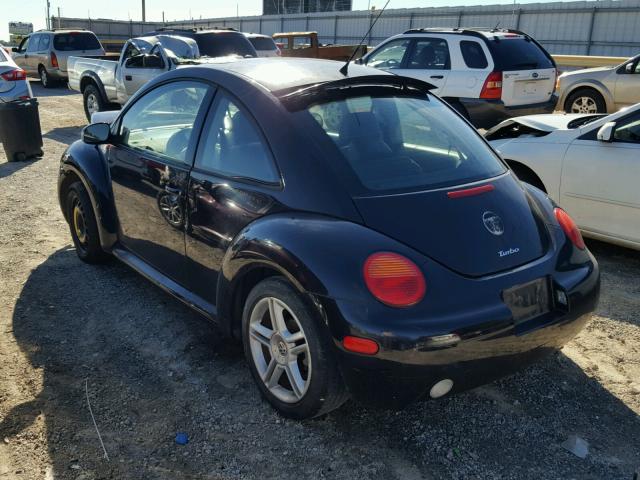 3VWCD31CX4M417038 - 2004 VOLKSWAGEN NEW BEETLE 黑色 照片 3