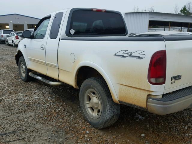 1FTRX18L01NB21395 - 2001 FORD F150 WHITE photo 3