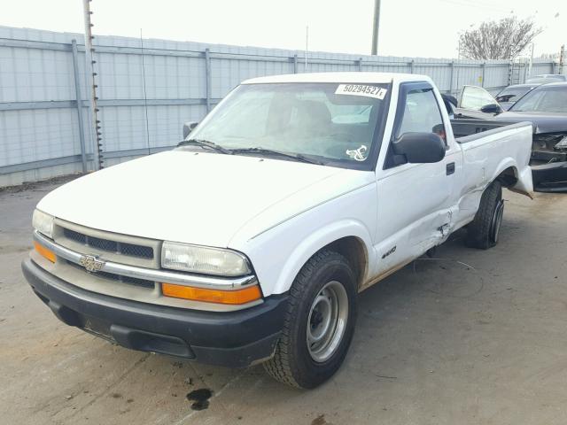 1GCCS14W51K152812 - 2001 CHEVROLET S TRUCK S1 WHITE photo 2