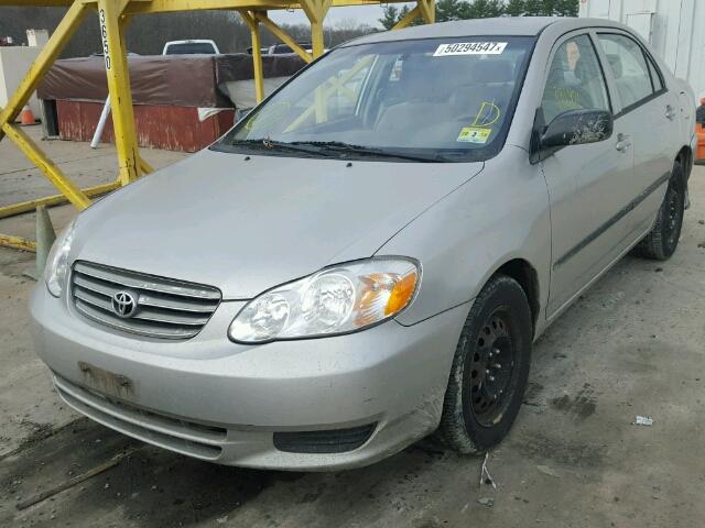 1NXBR32E14Z265951 - 2004 TOYOTA COROLLA CE SILVER photo 2