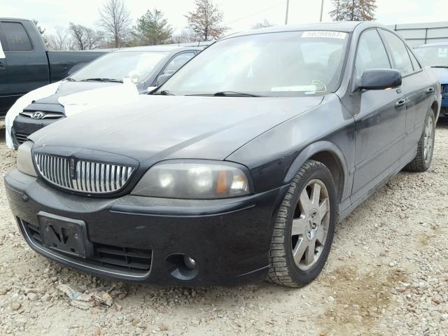 1LNHM87A85Y602413 - 2005 LINCOLN LS BLACK photo 2