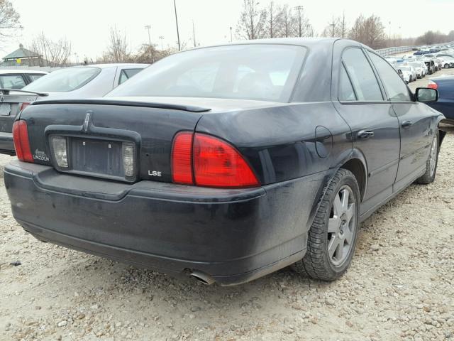 1LNHM87A85Y602413 - 2005 LINCOLN LS BLACK photo 4