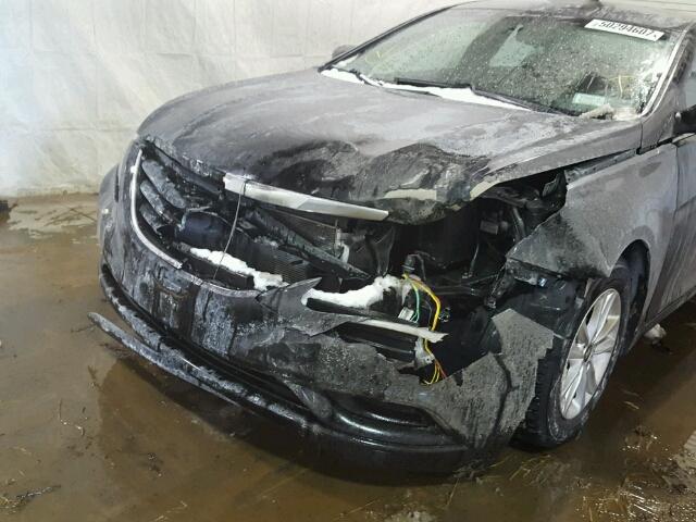 5NPEB4AC6DH725014 - 2013 HYUNDAI SONATA GLS BLACK photo 9