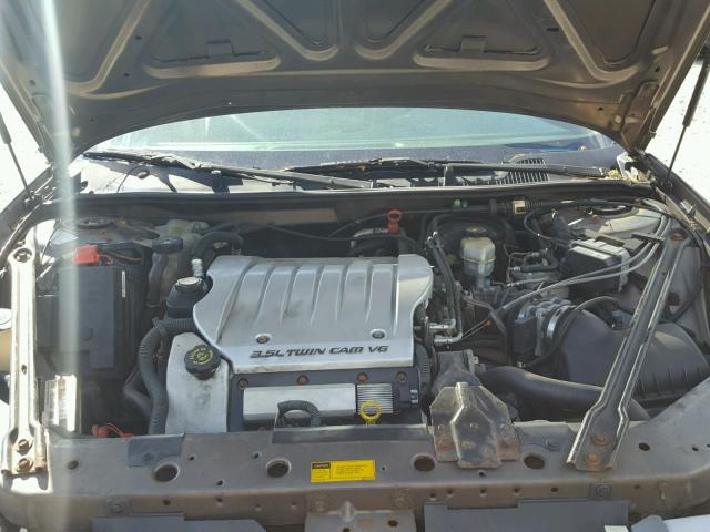 1G3WH52H61F185270 - 2001 OLDSMOBILE INTRIGUE G BROWN photo 7