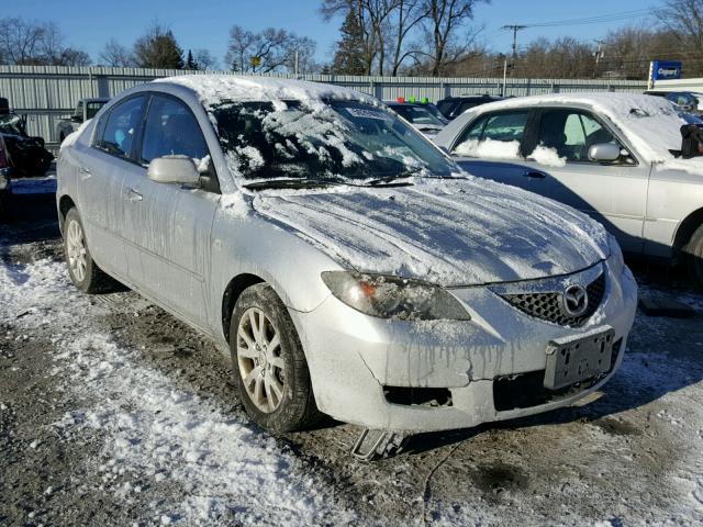 JM1BK32GX81783784 - 2008 MAZDA 3 I SILVER photo 1