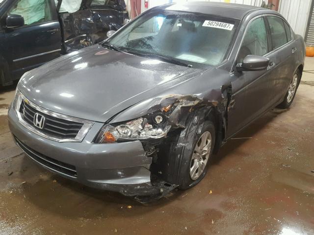 1HGCP26478A018436 - 2008 HONDA ACCORD LXP GRAY photo 2