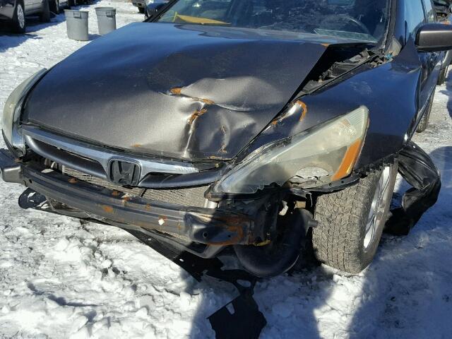 1HGCM56856A800499 - 2006 HONDA ACCORD EX GRAY photo 9