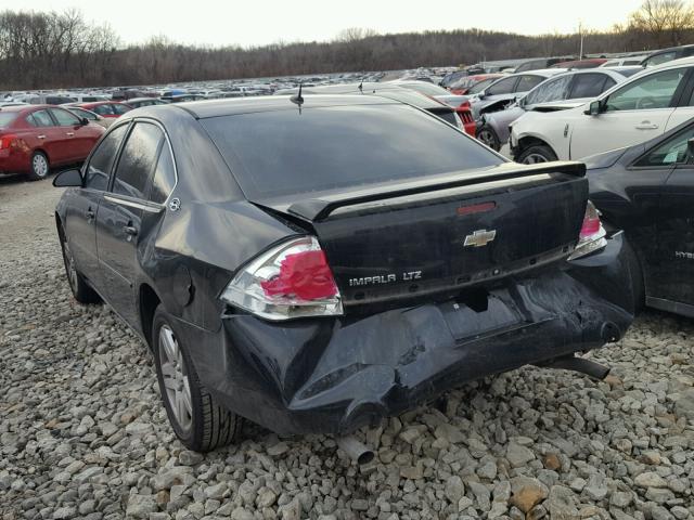 2G1WU581069105038 - 2006 CHEVROLET IMPALA LTZ BLACK photo 3