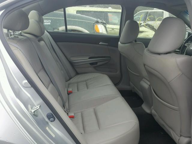 JHMCP26818C022874 - 2008 HONDA ACCORD EXL SILVER photo 6