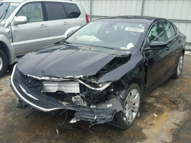 1C3CCCAB4FN528078 - 2015 CHRYSLER 200 LIMITE BLACK photo 2