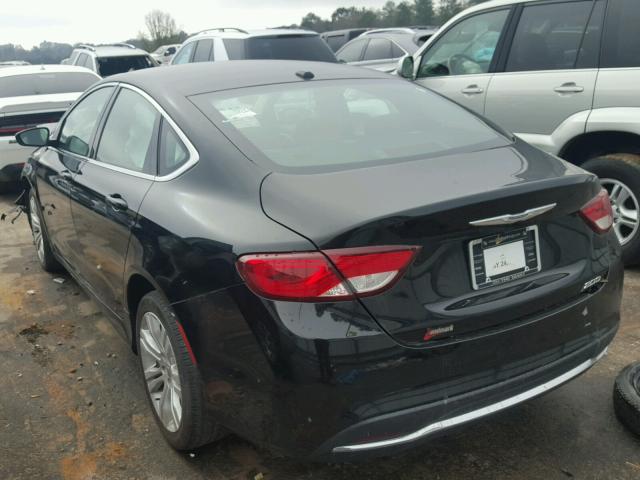 1C3CCCAB4FN528078 - 2015 CHRYSLER 200 LIMITE BLACK photo 3