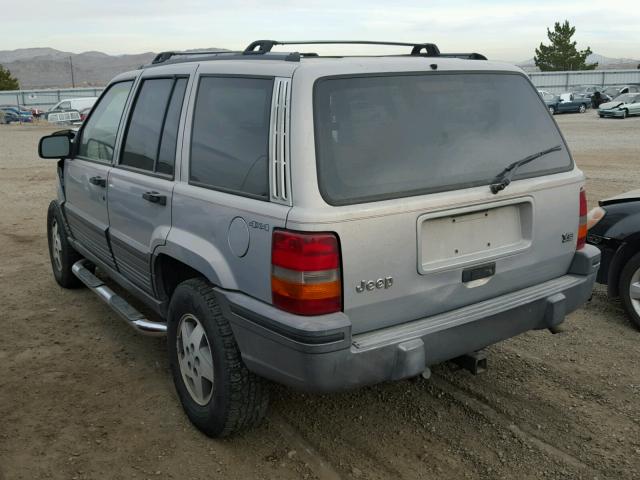 1J4GZ58Y3SC758745 - 1995 JEEP GRAND CHER GRAY photo 3