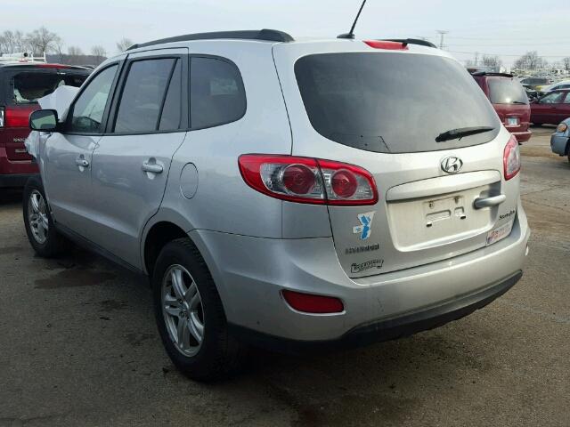 5XYZG3AB1BG018881 - 2011 HYUNDAI SANTA FE G SILVER photo 3