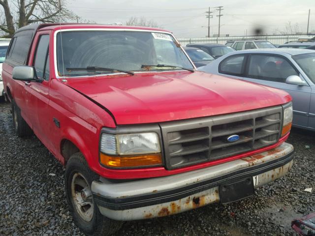 1FTEF15Y1RLB22418 - 1994 FORD F150 RED photo 1