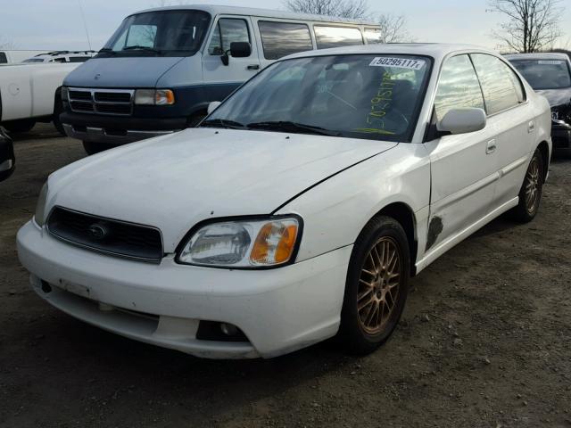 4S3BE635737211065 - 2003 SUBARU LEGACY L WHITE photo 2