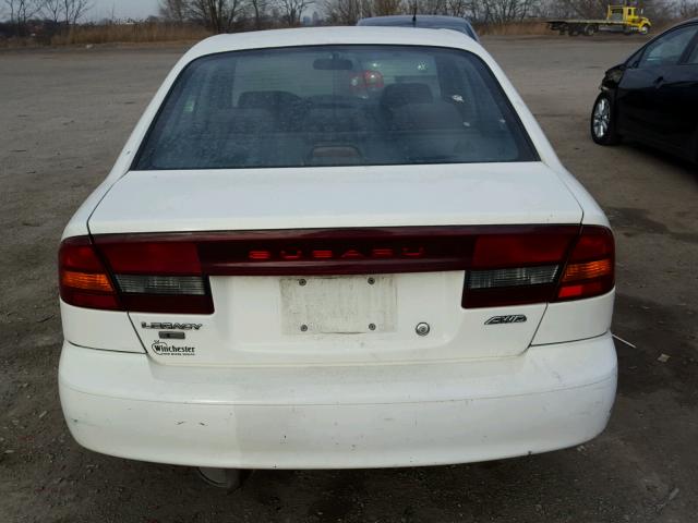 4S3BE635737211065 - 2003 SUBARU LEGACY L WHITE photo 9