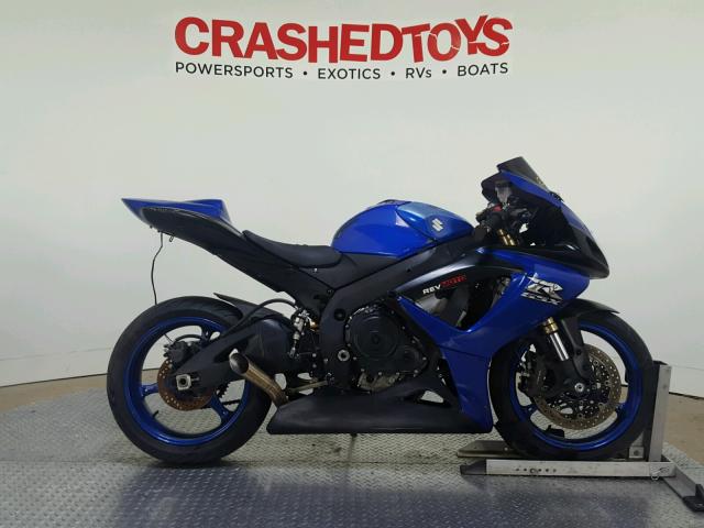 JS1GN7DA872124053 - 2007 SUZUKI GSX-R600 BLUE photo 1