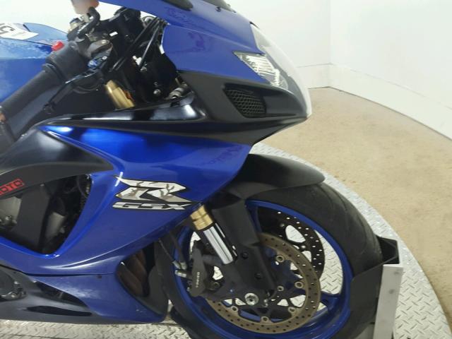 JS1GN7DA872124053 - 2007 SUZUKI GSX-R600 BLUE photo 14