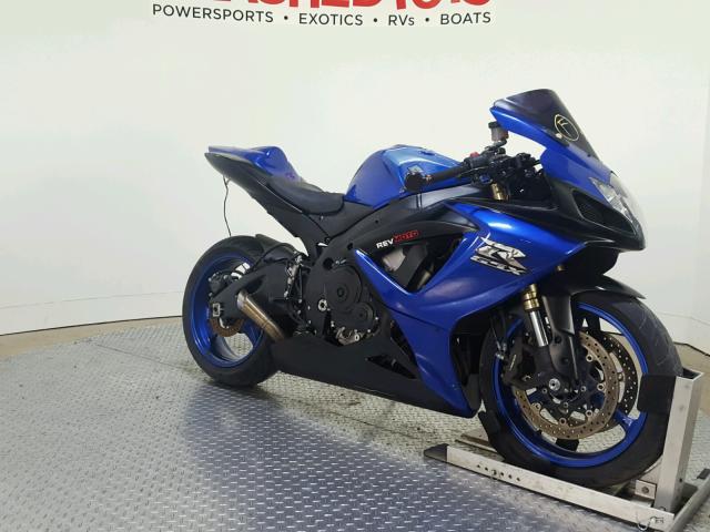 JS1GN7DA872124053 - 2007 SUZUKI GSX-R600 BLUE photo 2