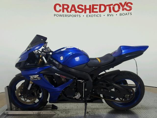 JS1GN7DA872124053 - 2007 SUZUKI GSX-R600 BLUE photo 5