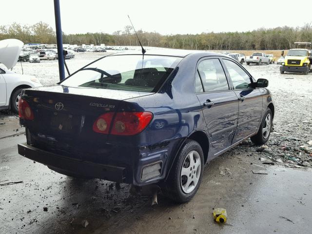 1NXBR32E26Z755902 - 2006 TOYOTA COROLLA CE BLUE photo 4