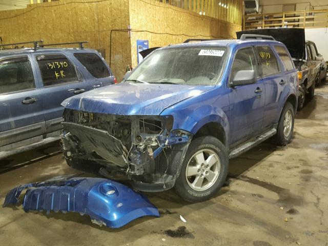 1FMCU9DG0CKC83923 - 2012 FORD ESCAPE XLT BLUE photo 2