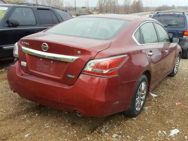 1N4AL3AP4EN349350 - 2014 NISSAN ALTIMA 2.5 BURGUNDY photo 4