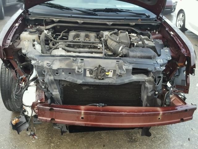 2FMGK5CC3ABA91367 - 2010 FORD FLEX SEL წითელი ფოტო 7