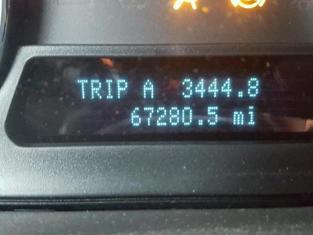 2FMGK5CC3ABA91367 - 2010 FORD FLEX SEL წითელი ფოტო 8