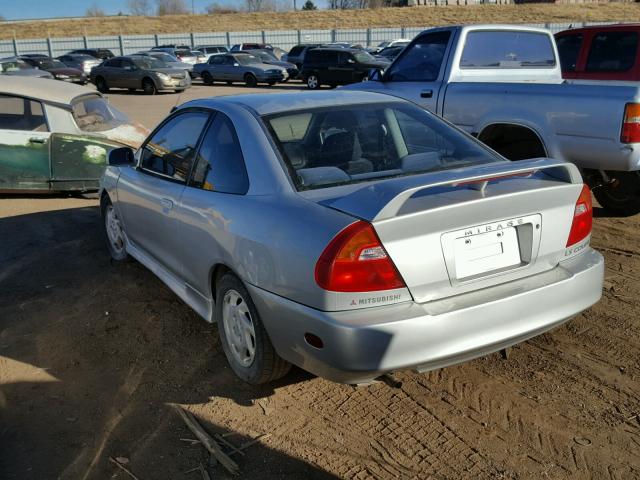 JA3AY31C71U037725 - 2001 MITSUBISHI MIRAGE LS GRAY photo 3