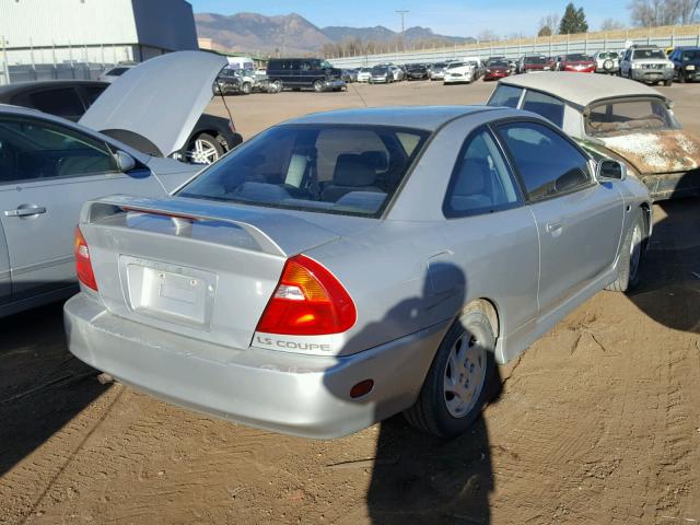 JA3AY31C71U037725 - 2001 MITSUBISHI MIRAGE LS GRAY photo 4