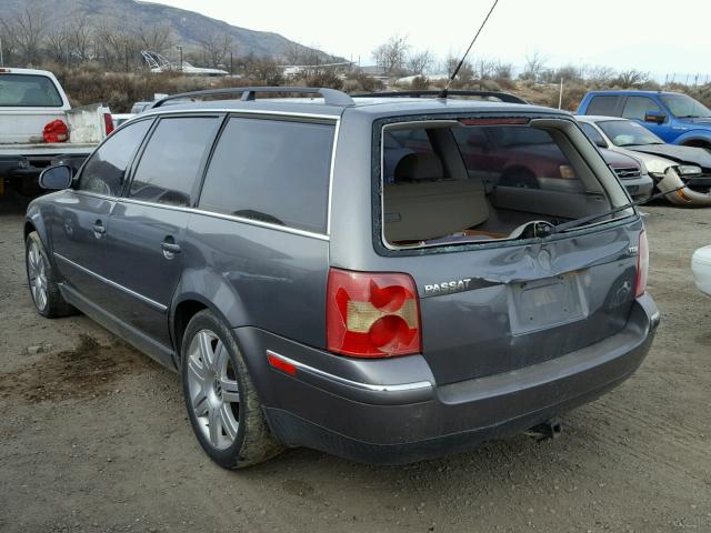 WVWCE63B75E133198 - 2005 VOLKSWAGEN PASSAT GLS GRAY photo 3