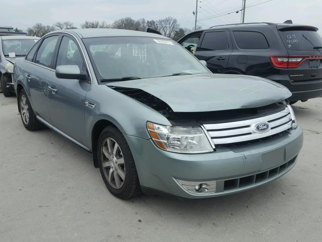 1FAHP24WX8G157777 - 2008 FORD TAURUS SEL GREEN photo 1