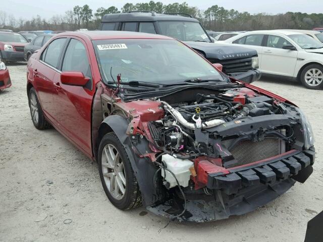 3FAHP0JA5BR291805 - 2011 FORD FUSION SEL RED photo 1