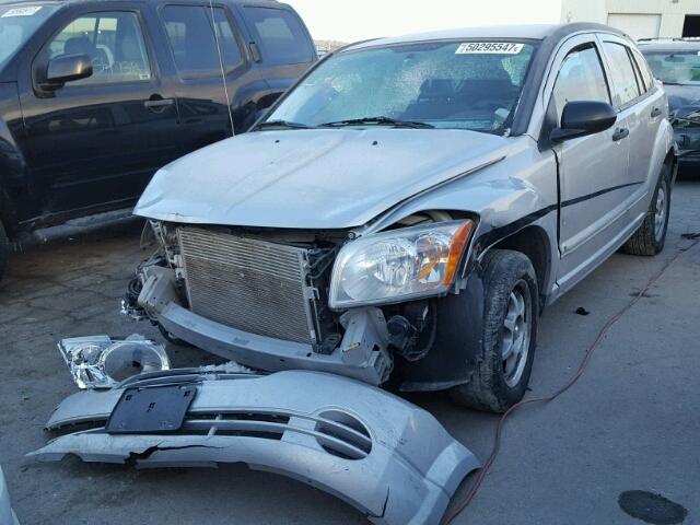 1B3HB28B17D268784 - 2007 DODGE CALIBER SILVER photo 2