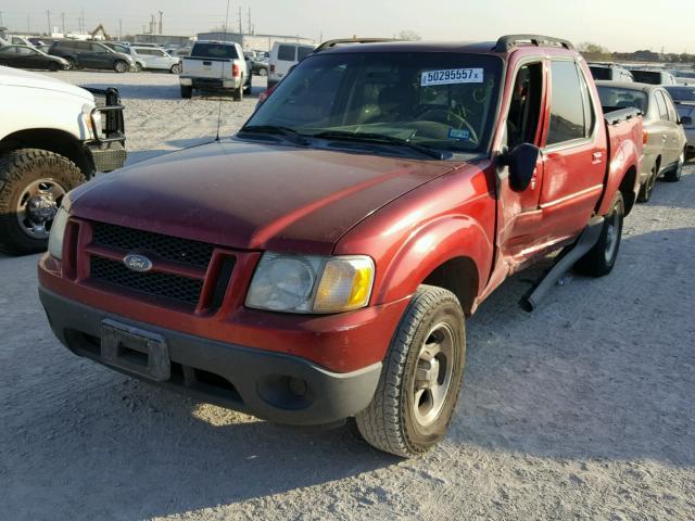 1FMZU67K75UB67473 - 2005 FORD EXPLORER S RED photo 2