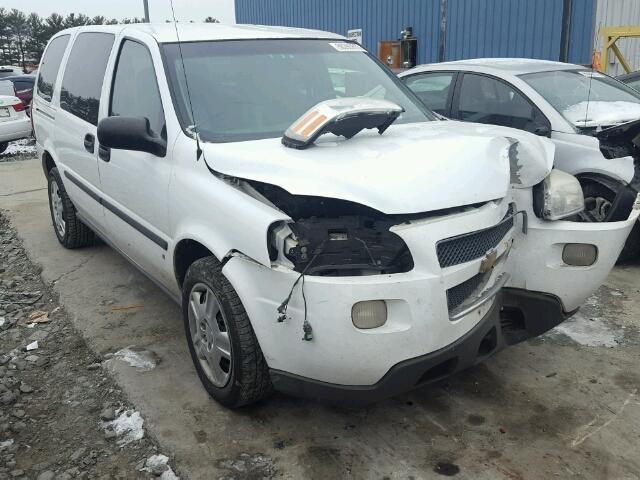 1GBDV131X7D172640 - 2007 CHEVROLET UPLANDER I WHITE photo 1