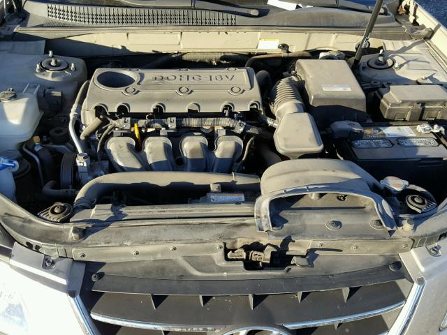 5NPET4AC6AH626802 - 2010 HYUNDAI SONATA GLS TAN photo 7