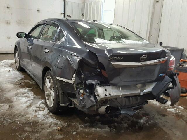 1N4AL3AP3DC134942 - 2013 NISSAN ALTIMA 2.5 BLUE photo 3