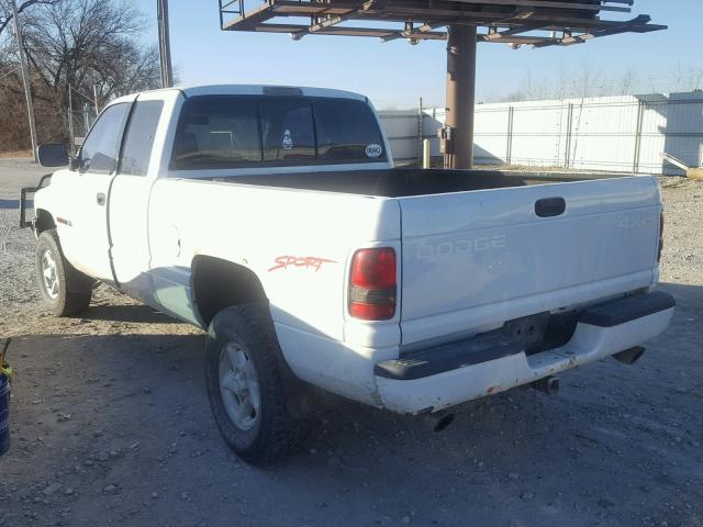 3B7HF13Z6VG790652 - 1997 DODGE RAM 1500 WHITE photo 3