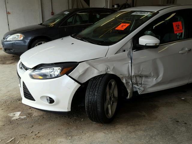 1FADP3N21DL371462 - 2013 FORD FOCUS TITA WHITE photo 9