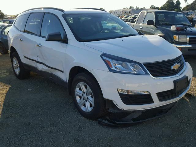 1GNKRFED5HJ164306 - 2017 CHEVROLET TRAVERSE L WHITE photo 1